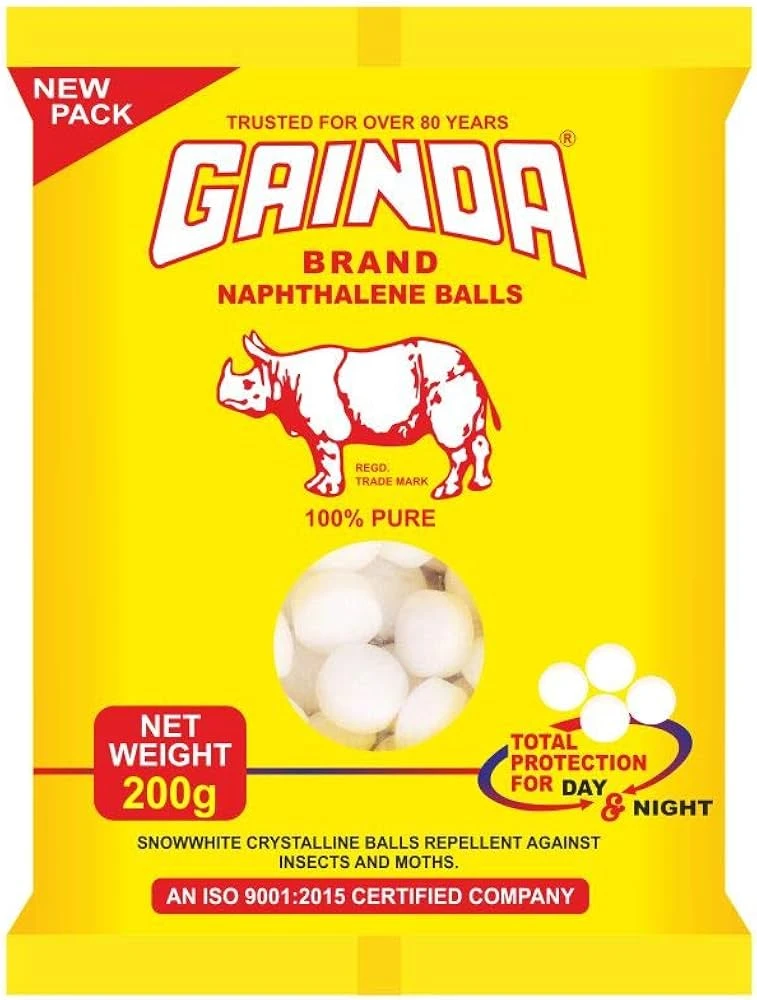 Gainda Napthalene Balls 200GM